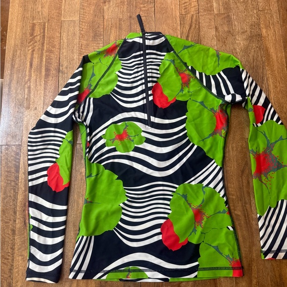 J. Crew Ratti Bikini Rashguard Set Small - Picture 11 of 15